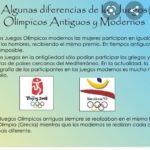 Diferencias Entre Los Juegos Olimpicos Antiguos Y Modernos